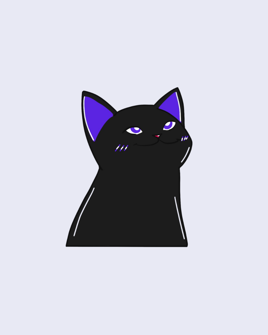 Grinning Mimi | Vinyl Sticker