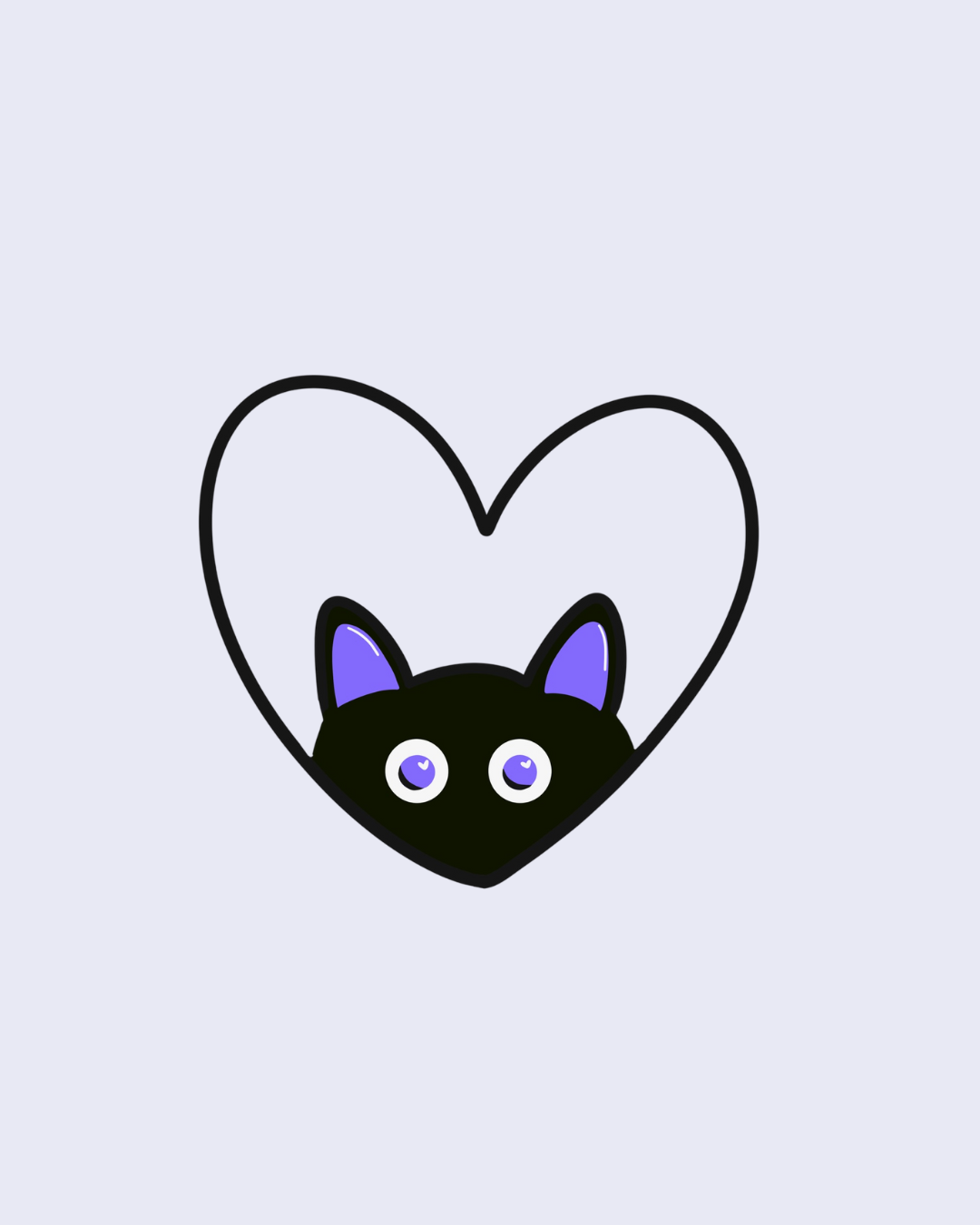 Heart Mimi | Vinyl Sticker