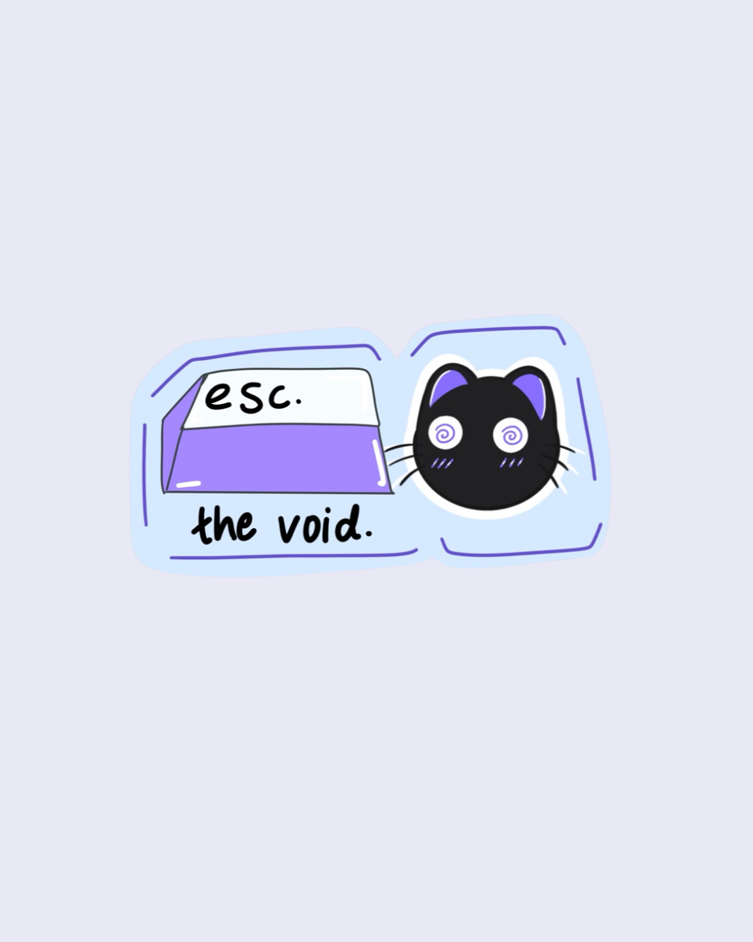 Esc the Void Mimi | Vinyl Sticker