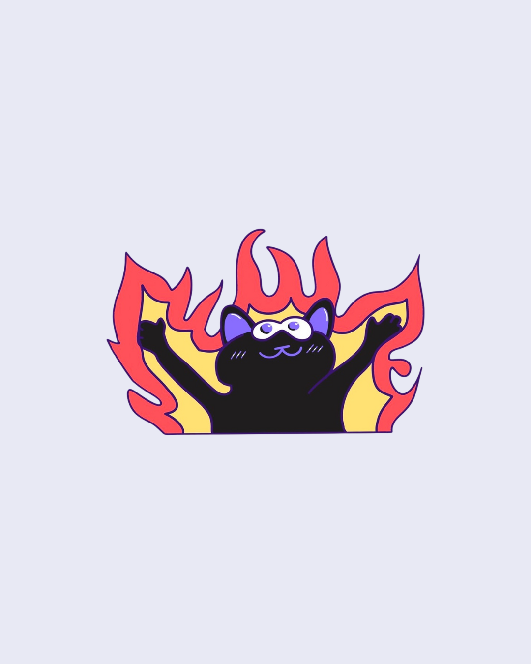 Fire Mimi | Vinyl Sticker