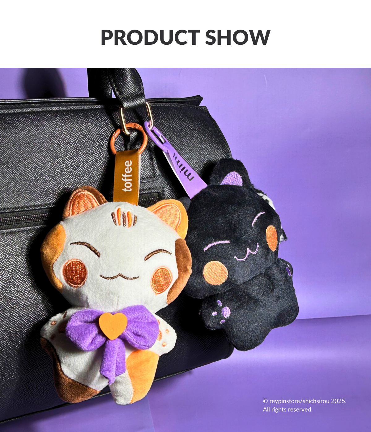 Sparkles Besties Hamper - Mimi & Toffee Plushie & Holographic Stickers Set