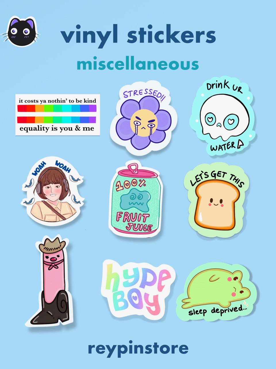 Chaotic | Vinyl Stickers