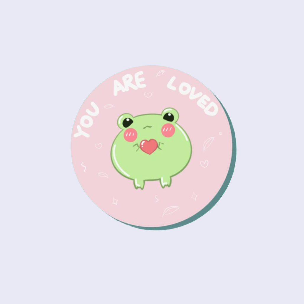 You are loved froggy | Fridge Magnets