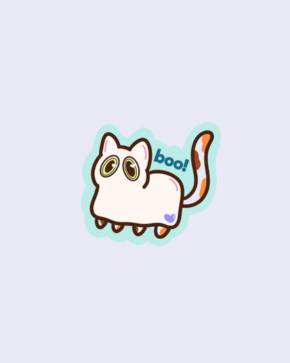 Toffee Boo | Vinyl Sticker