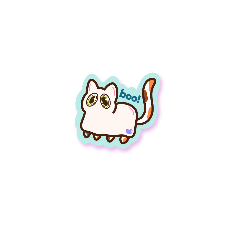 Toffee Boo | Vinyl Sticker