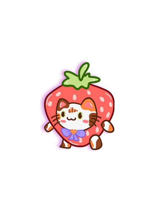 Strawberry Toffee | Fridge Magnet