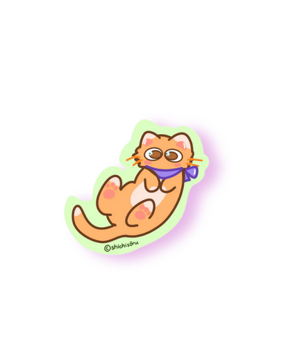 Jeebie Playing | Vinyl Sticker