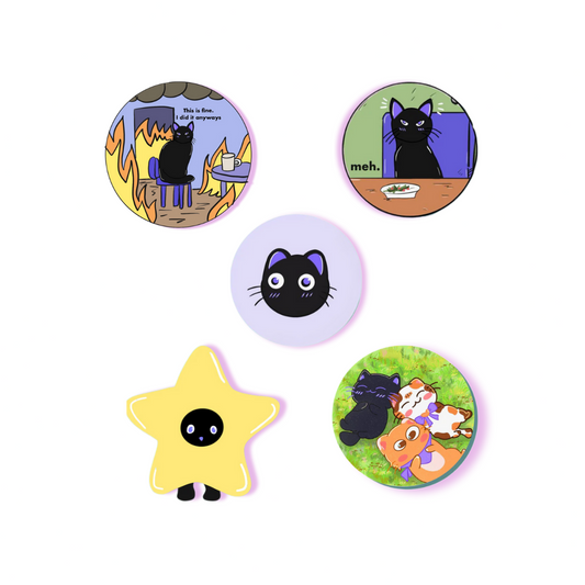 Mimi Set of 5 | Fridge Magnets