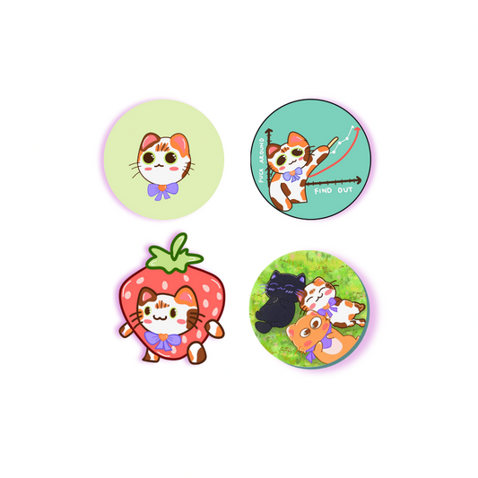 Toffee Set of 4 | Fridge Magnets