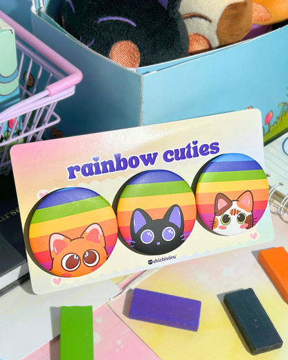 Rainbow cuties 🌈✨| Golden Trio