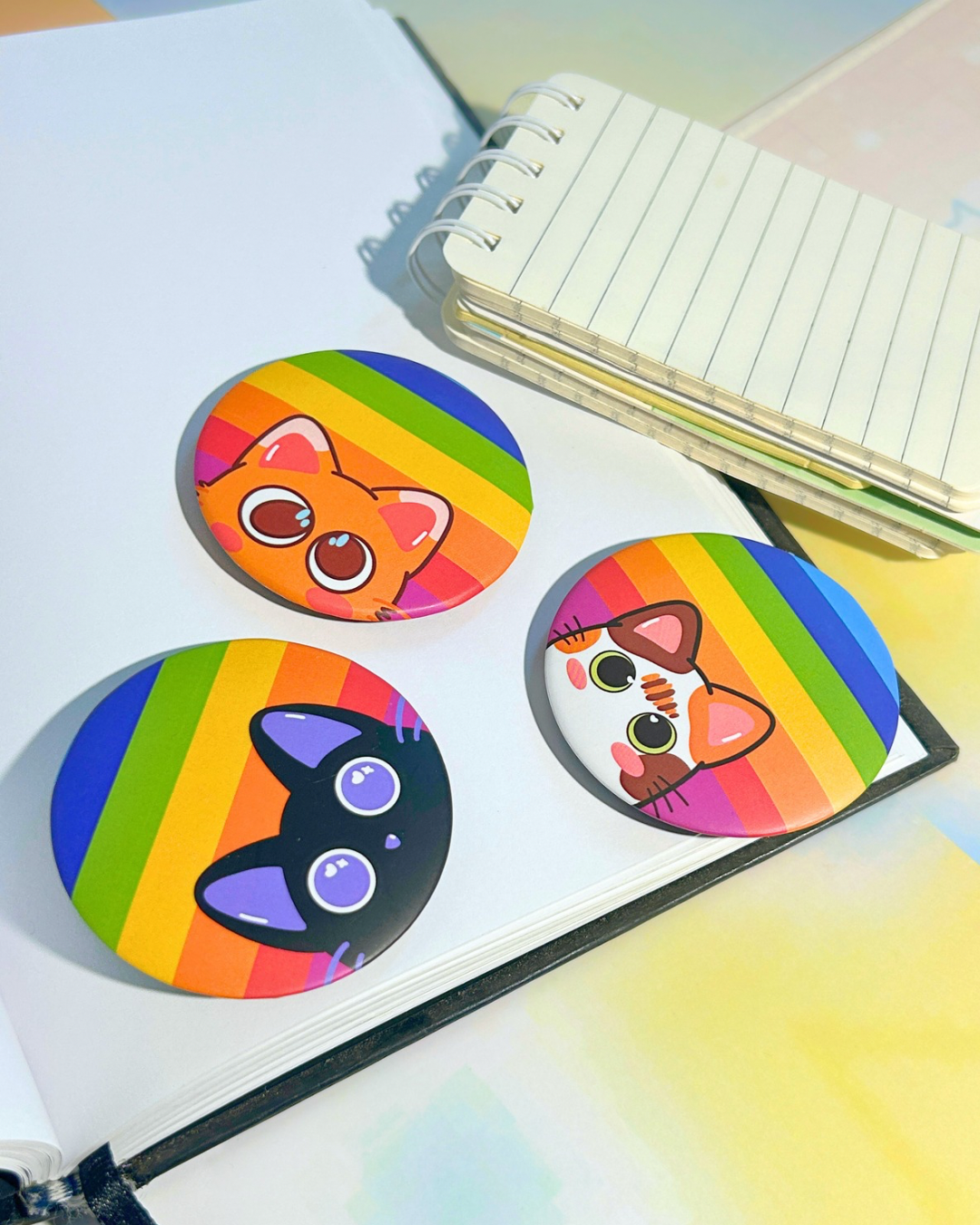 Rainbow cuties 🌈✨| Golden Trio