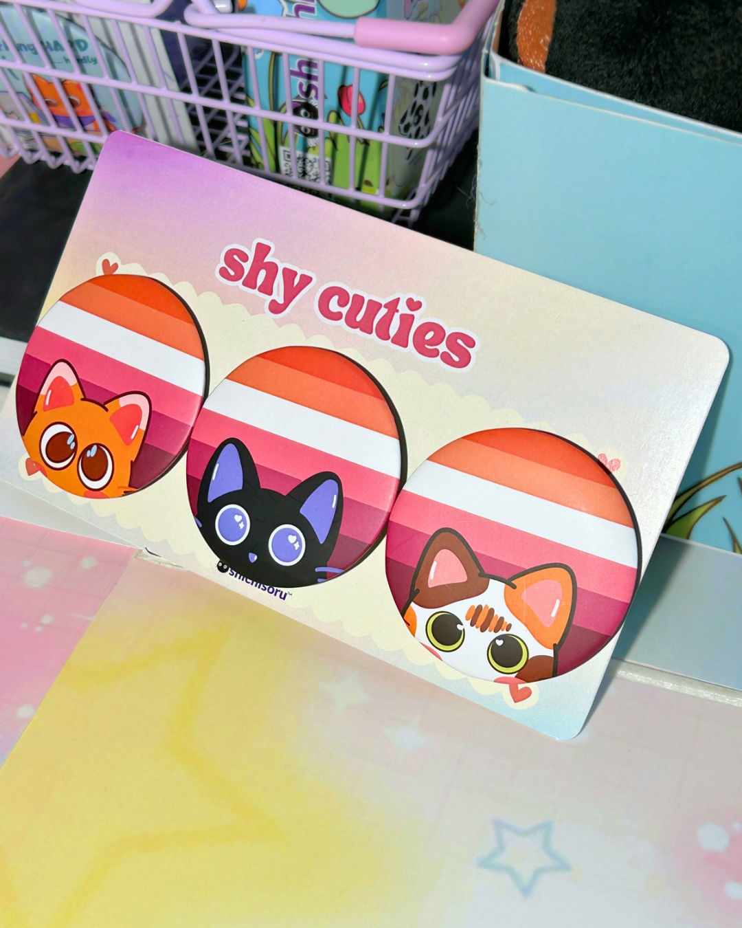 Shy cuties ♥️🧡✨| Golden Trio