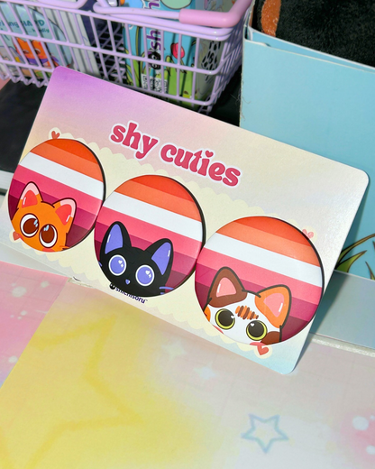 Shy cuties ♥️🧡✨| Golden Trio