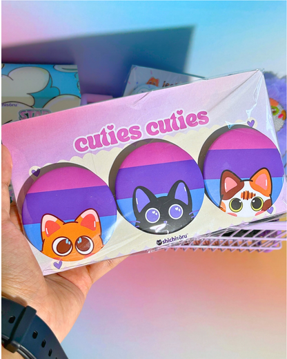 Cuties cuties 🩷💜🩵✨| Golden Trio