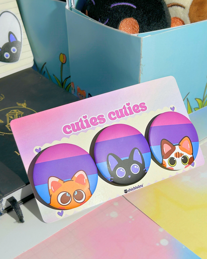 Cuties cuties 🩷💜🩵✨| Golden Trio
