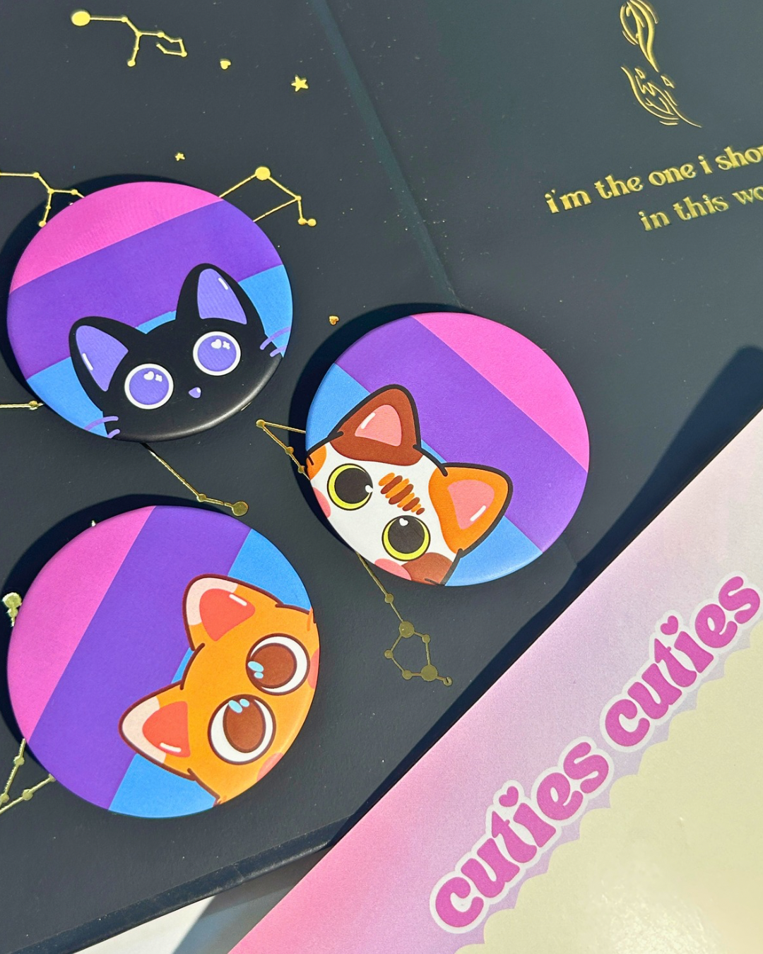 Cuties cuties 🩷💜🩵✨| Golden Trio