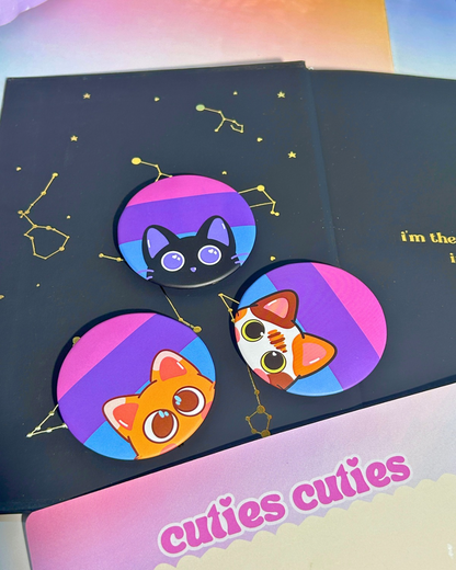 Cuties cuties 🩷💜🩵✨| Golden Trio