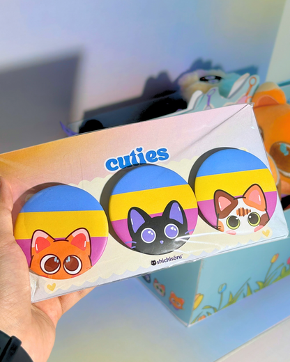 Cuties  🩷💛🩵✨| Golden Trio