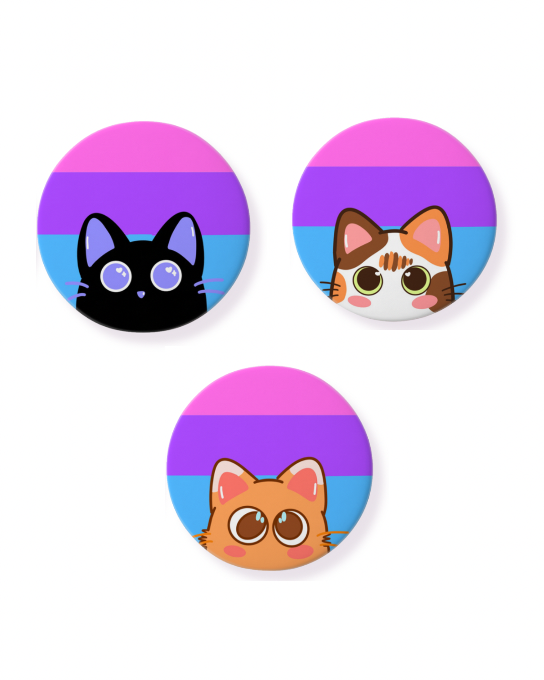 Cuties cuties 🩷💜🩵✨| Golden Trio