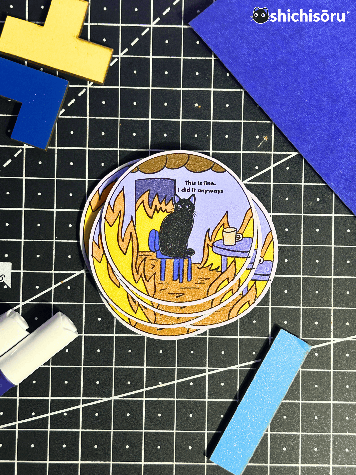 Mimi Fire | Fridge Magnet