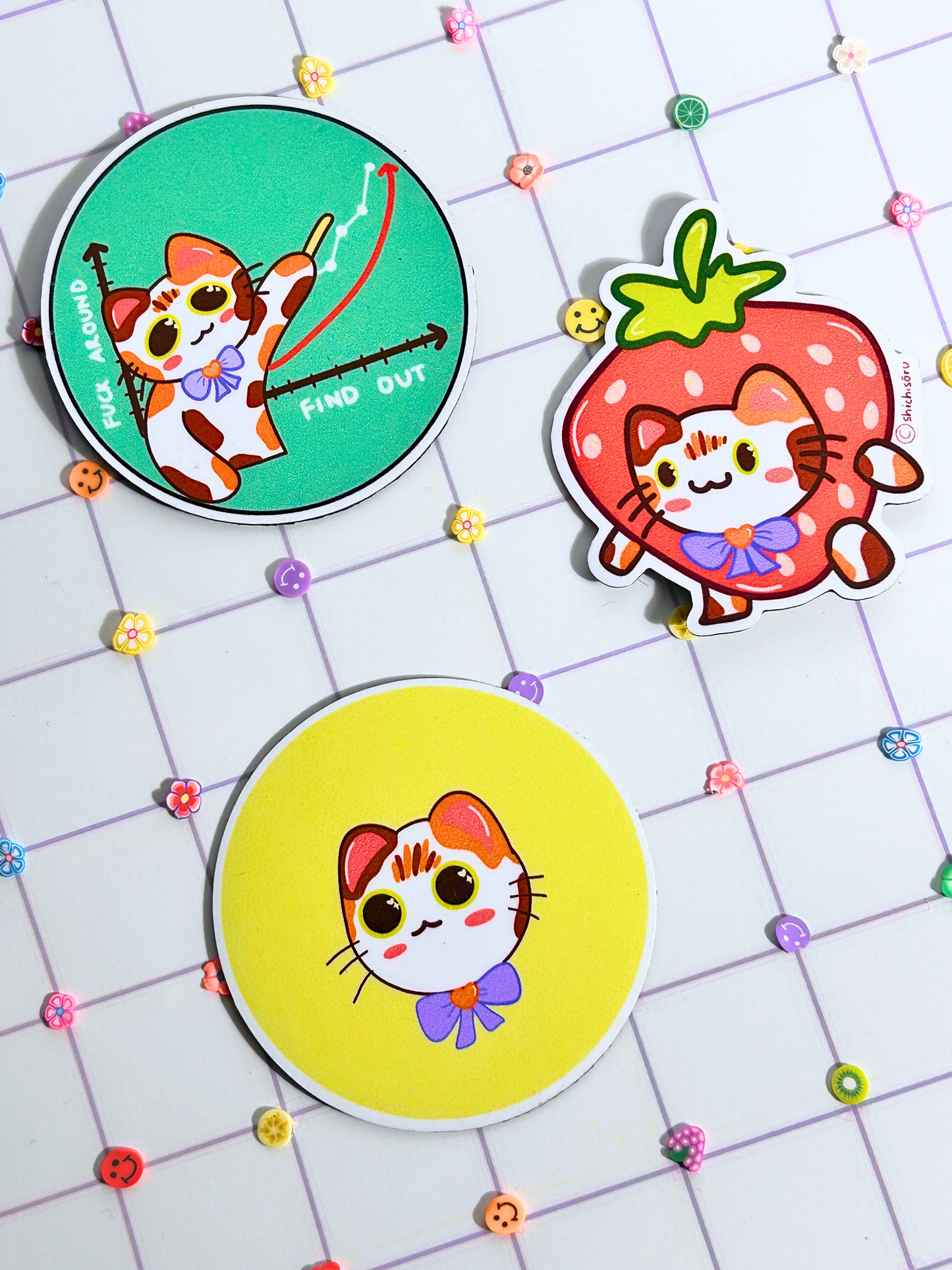 Toffee Set of 4 | Fridge Magnets