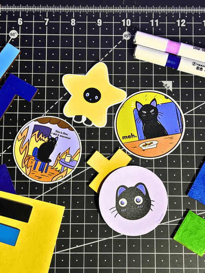 Mimi Set of 5 | Fridge Magnets