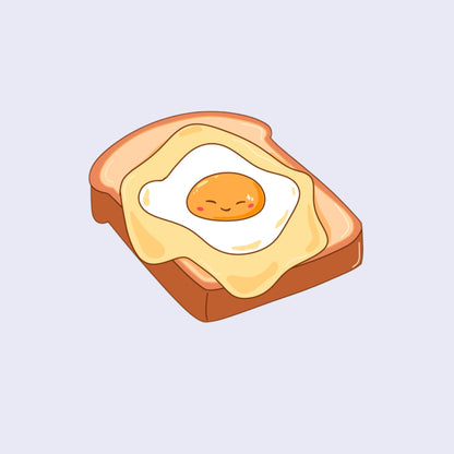 Toasty Egg | Fridge Magnet