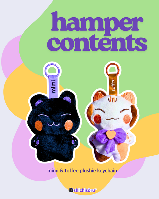 Besties Hamper - Mimi & Toffee Plushie Set