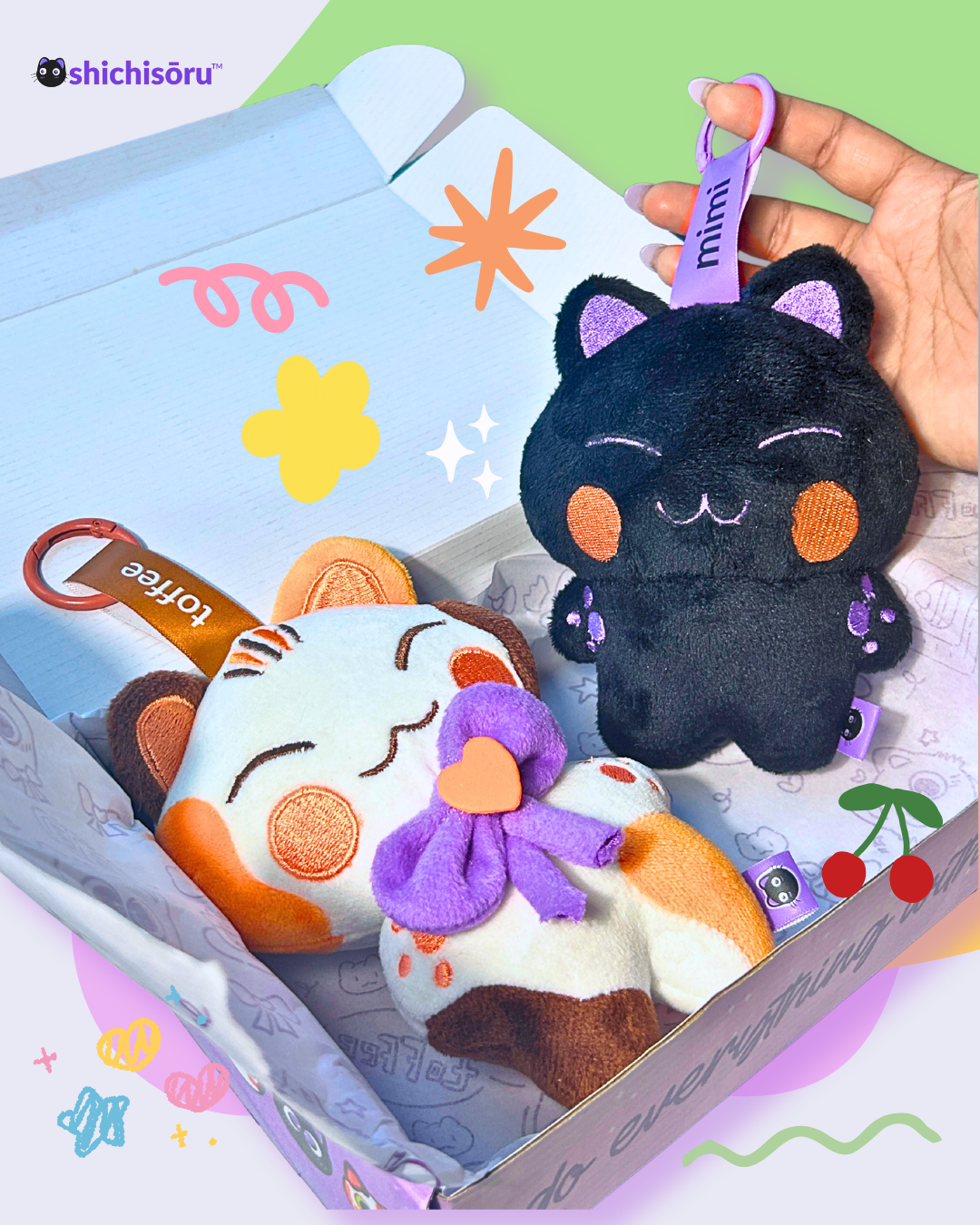 Besties Hamper - Mimi & Toffee Plushie Set
