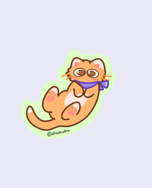 Jeebie Playing | Vinyl Sticker