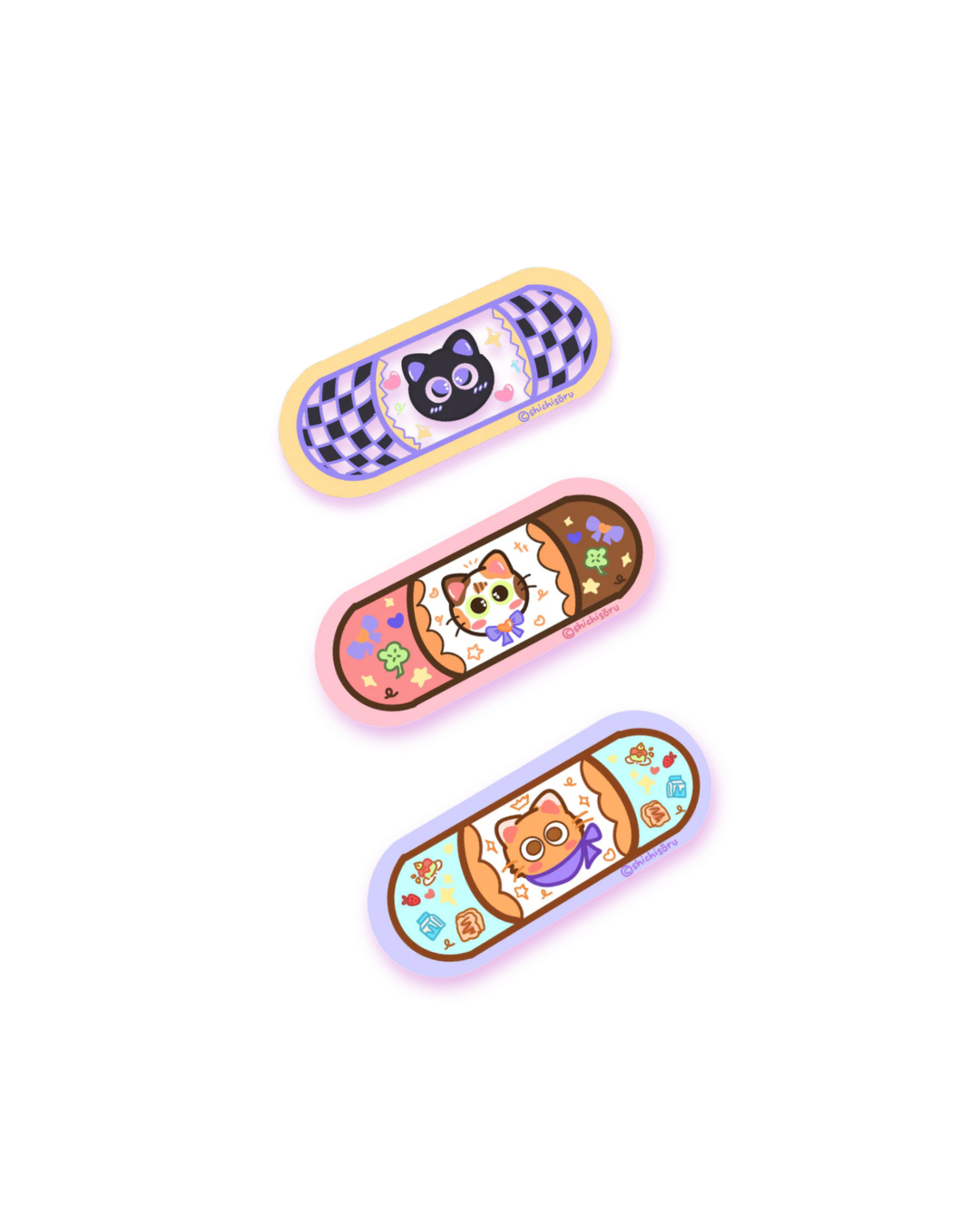 Bandage Set of 3  | Vinyl Sticker