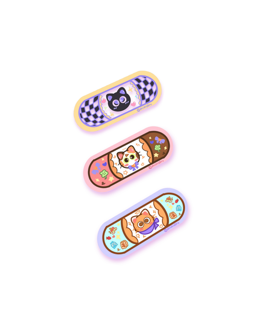 Bandage Set of 3  | Vinyl Sticker