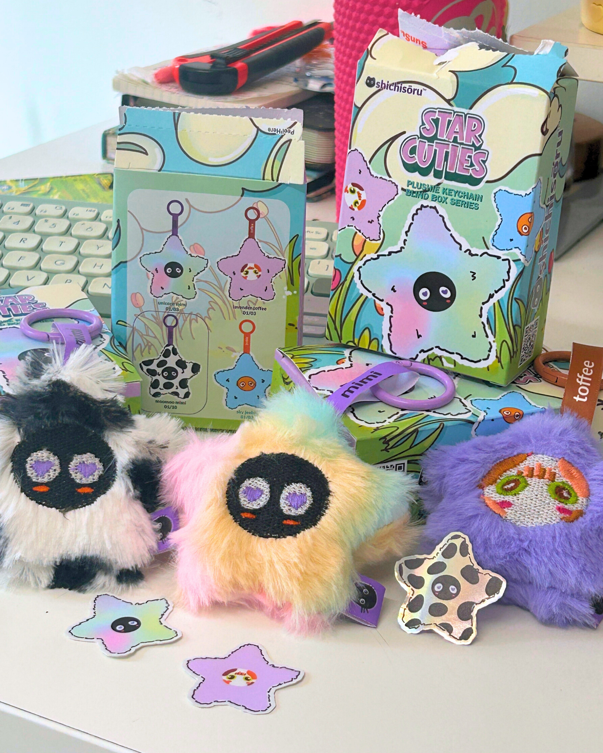 star cuties keychain blind box series