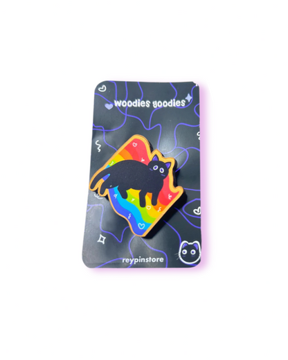 Supportive Mimi Wooden Pin