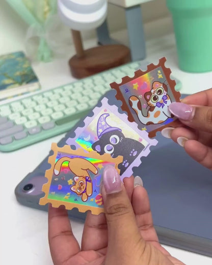 Holographic Toffee | Vinyl Sticker