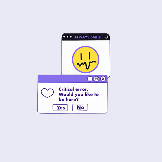 Critical Error | Fridge Magnet